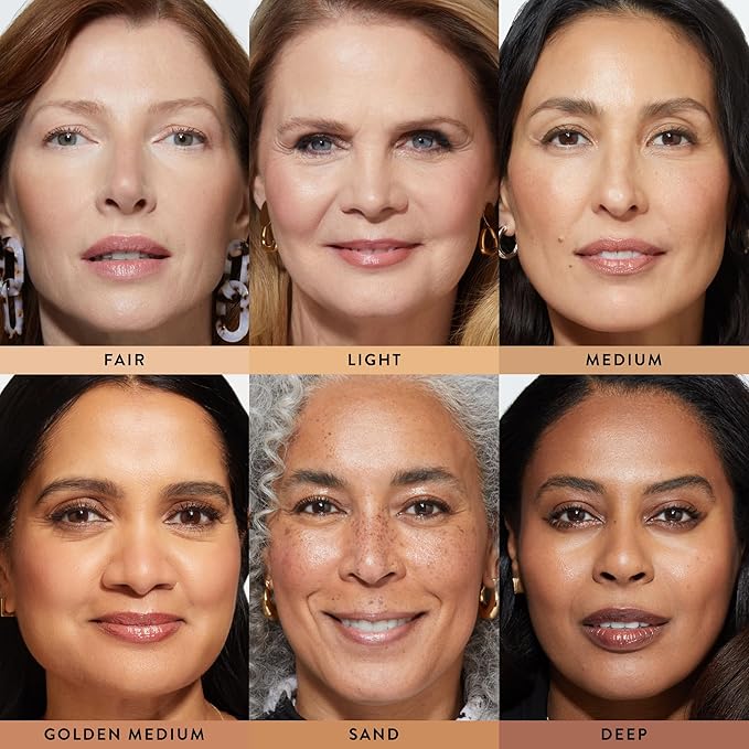 LAURA GELLER NEW YORK Better Than ‘Block Skincare-Infused Serum Foundation with Broad Spectrum SPF 50+, Golden Medium-VivaGrace Women