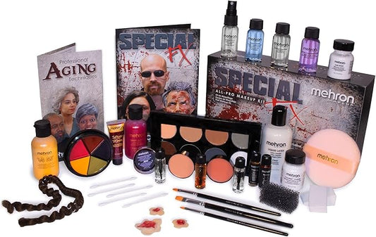 Mehron Makeup Special FX All-Pro Makeup Kit | Complete Professional Stage Makeup Kit | Special Effects Makeup Kit for Theatre, Halloween, & Cosplay-VivaGrace Women