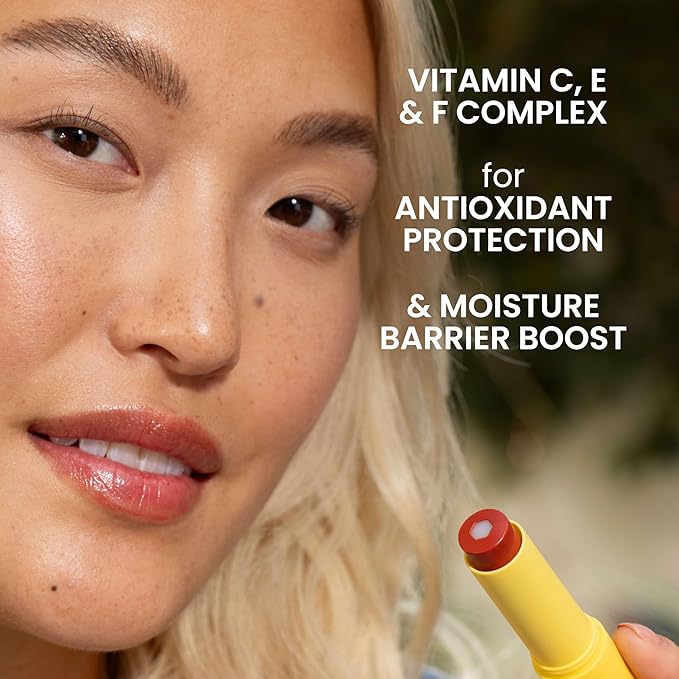 Burt’s Bees Back To School Gift Ideas, Tinted Boosted Balm, Misty Mauve, Hydrating Tinted Lip Balm with Vitamin C, E, and F Core, 24 Hour Lip Moisturizer, 100% Natural Origin, 1 Count, 0.16oz-VivaGrace Women