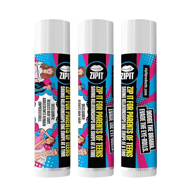 Zip It For Parents Of Teens Lip Balm - Saving Relationships One Swipe At A Time-VivaGrace Women
