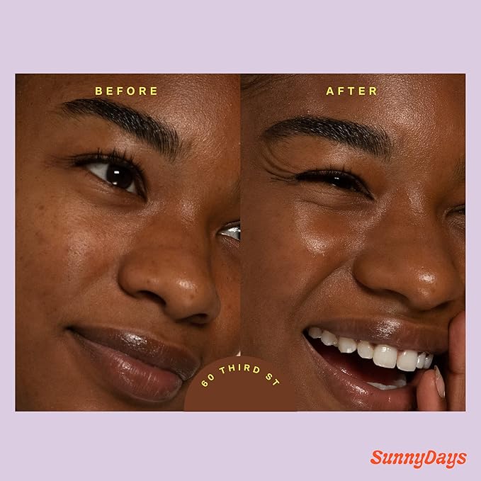 Tower 28 Beauty SunnyDays SPF 30 Tinted Mineral Sunscreen - For Sensitive Skin - 2-in-1 Facial Broad Spectrum UVA/UVB Protection + Foundation - Shade 60 THIRD ST, 1 Fl Oz-VivaGrace Women