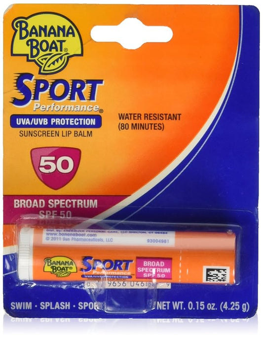 Banana Boat Sport Performance Lip Balm SPF 50-VivaGrace Women
