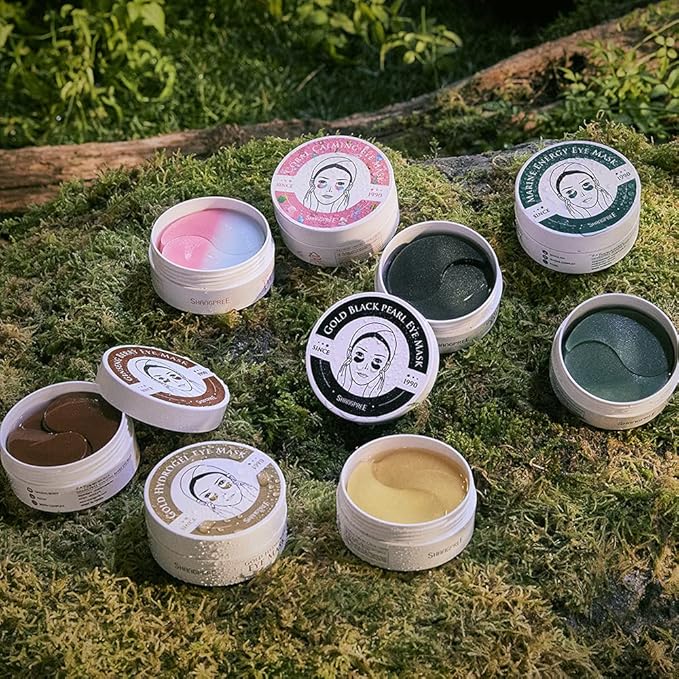 SHANGPREE Ginseng Berry Eye Mask (30pairs; 1.4g / wt. 0.05oz. x 60ea), Premium Korean Skincare-VivaGrace Women