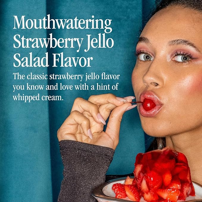 Vacation Strawberry Jello Salad SPF 30 Sunscreen Lip Balm 3-Pack, Lip Balm Made Without Beeswax, Lip Balm with Sunscreen, Lip Balm SPF Set, Lip Sunscreen, Water Resistant, Vegan (Pack of 3)-VivaGrace Women