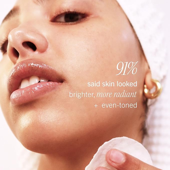 First Aid Beauty - Facial Radiance Pads with Gycloic & Lactic Acids – Daily Exfoliating Pads with AHA that Help Tone & Brighten Skin – Makeup Routine Prep - Compostable for Daily Use – 90 Count-VivaGrace Women