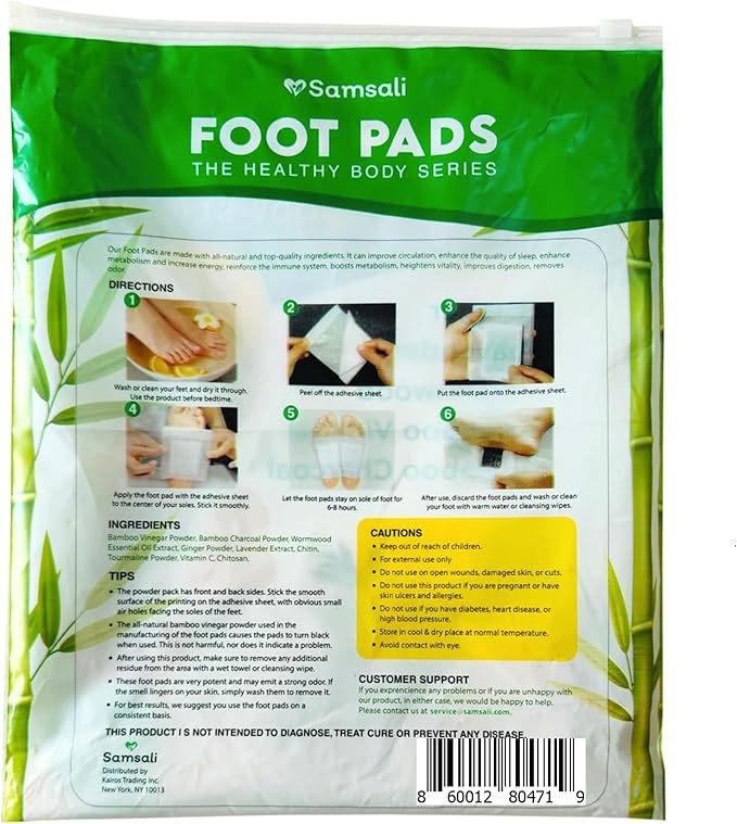 Ginger Foot Pads for Pain Relief: 120-Pack Natural Bamboo Vinegar Bamboo Charcoal Wormwood Lavender Ingredients Foot Patches - Comfort for Stress Relief Relaxation - Ideal for Adults Elderly-VivaGrace Women