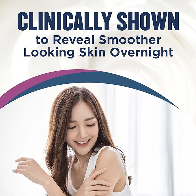 Gold Bond Age Renew Retinol Overnight Body & Face Lotion, With Retinol & Peptide Complex, for Dry Skin, 7 oz.-VivaGrace Women