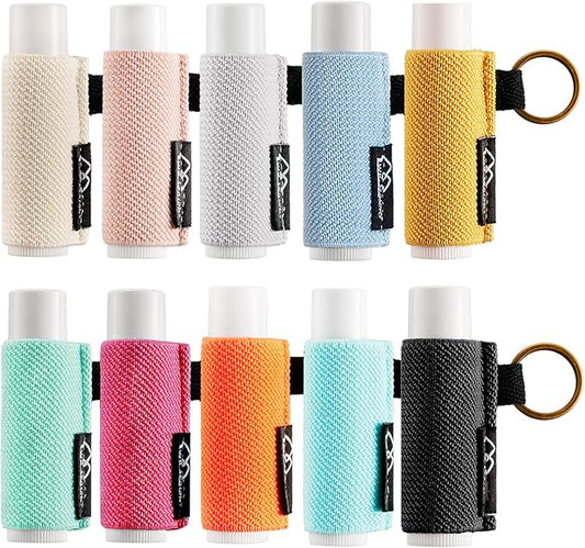 WK IEASON Lip Balm Holder Keychain Bulk Chapstick Holder Key chain-VivaGrace Women