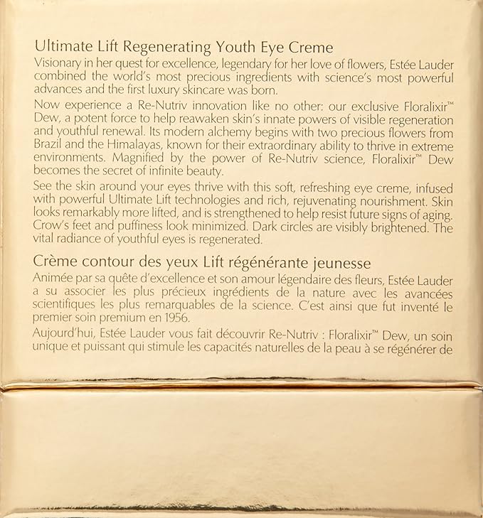 Estee Lauder Re-Nutriv Ultimate Lift Regenerating Youth Eye Creme, 0.5 Ounce-VivaGrace Women