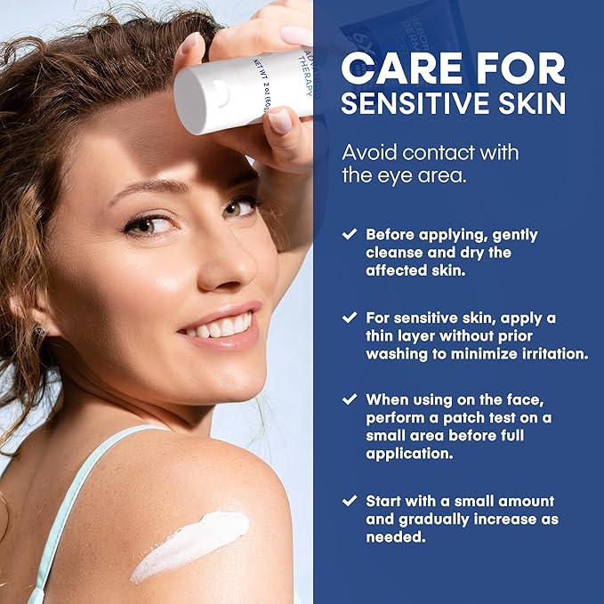 Seborrheic Dermatitis Scalp Treatment Cream: Soothing Itching Redness Scaling of Seborrheic Dermatitis - Fast-Acting Anti-Itch Ointment for Scalp Face Chest and Body for Men and Women 1 Pack-VivaGrace Women