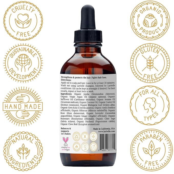 Organic Hair Loss Treatment Fertile Roots 4 oz-VivaGrace Women