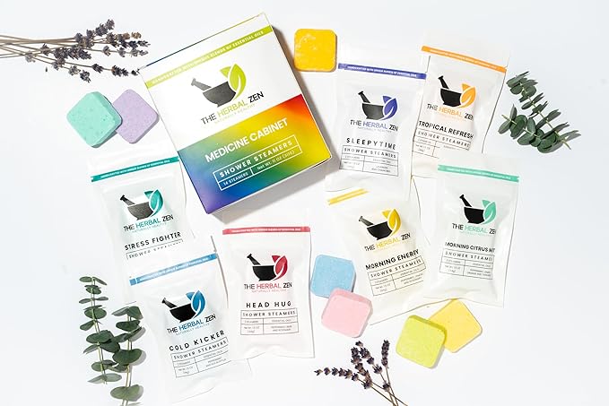 Shower Steamers Aromatherapy Variety Pack - Shower Bombs Made in The USA - Aromatherapy Bath Gifts for Women - Back to School Gift - Shower Tablets Mothers Day Gift-VivaGrace Women