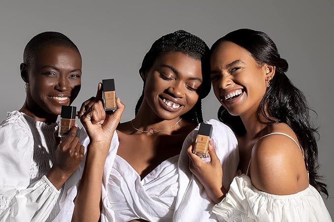 Black Radiance Color Perfect Liquid Full Coverage Foundation Makeup, Rum Spice, 1 Ounce-VivaGrace Women