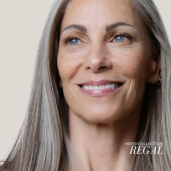 FITGLOW Beauty Lip Colour Serum | Hydrating Lip Gloss | Plumping Anti-Aging Lip Treatment | Natural Shine with Pomegranate Sterols & Collagen | Buildable Color for Dry Chapped Lips | Regal - 10g-VivaGrace Women