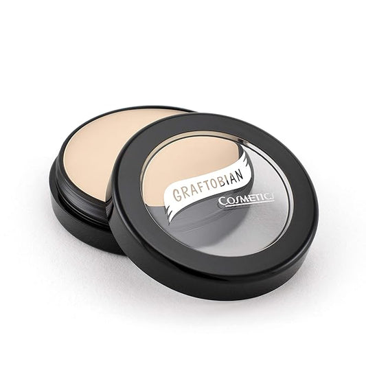 Graftobian HD Glamour Crème Foundation 1/2oz, Weightless Full Coverage Makeup, 65 Inclusive Shades, For All Skin Types, Natural or Full-Glam Looks, For Professionals and Beginners, Ivory-VivaGrace Women