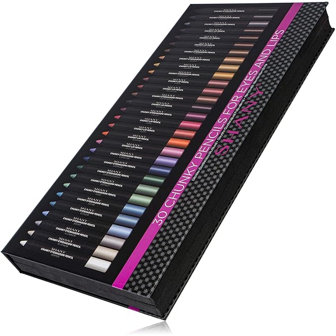 SHANY Multi-Use 30 Colors Chunky Pencil Set, Multi