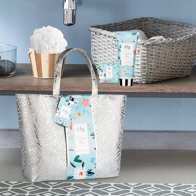 Mothers Day Gifts for Mom XXXL Relaxing Perfumes Spa Gift Set Luxury Bath & Body Gift Set with Shower Gel | Christmas, Birthday, Pampering Gifts for Her, Wife Self Care Bridal Shower Pamper Kit-VivaGrace Women