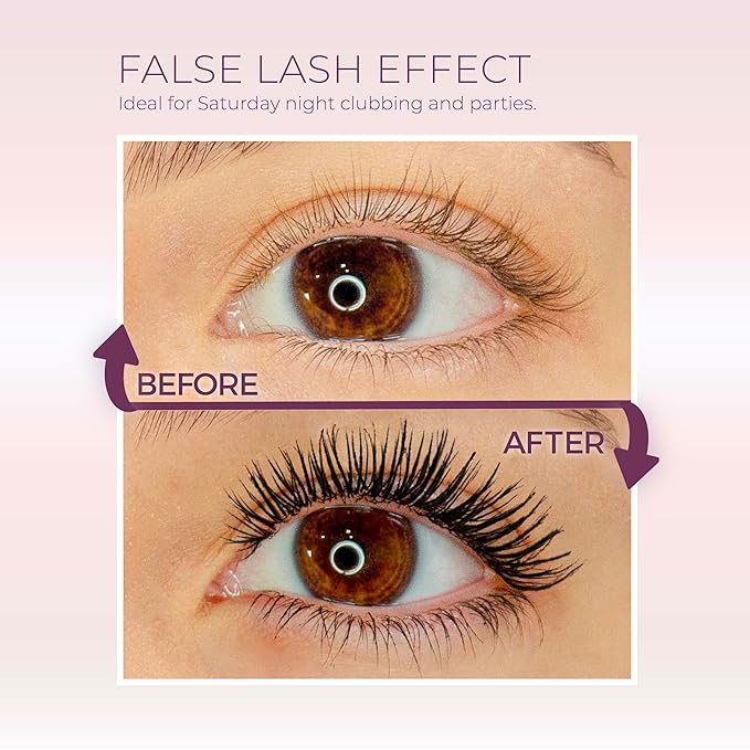 Blinc UltraVolume Tubing Mascara, Volumizing, Lengthening and Curling Mascara, Ultra-Longwearing Washable, Clean, Vegan and Cruelty-Free, 9mL / 0.30 Fl Oz (Dark Brown)-VivaGrace Women