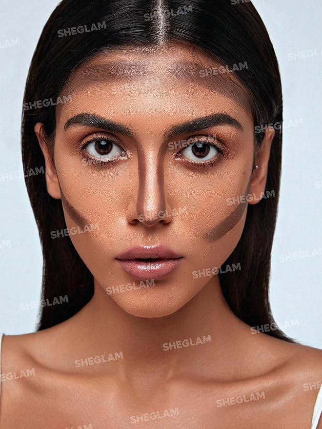 SHEGLAM Snatch 'n' Define Cream Contour Stick Long Lasting Highly Pigmented Sweat Proof Face Bronzer Makeup - Camel Suede-VivaGrace Women