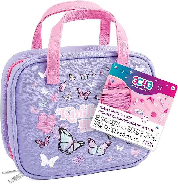 3C4G Make It Real Butterfly Away Travel & Cosmetic Set-VivaGrace Women
