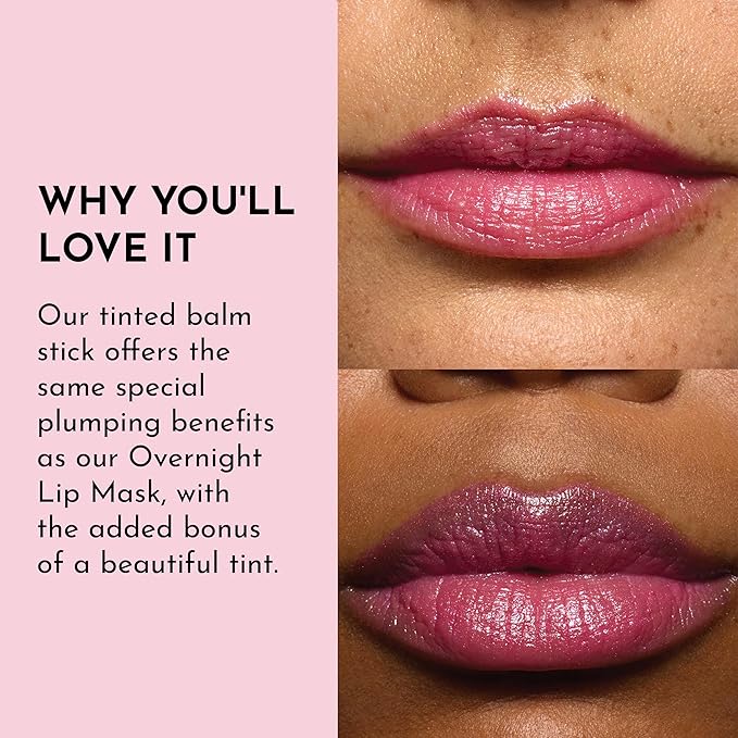 Lawless Forget the Filler Lip Plumping Line Smoothing Tinted Balm - Candy Girl - Premium Tinted Lip Balm with Natural Ingredients to Plump and Smooth Lips for a Firmer, Fuller Look - 0.09 oz-VivaGrace Women