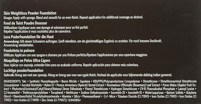 Bobbi Brown Skin Weightless Powder Foundation, No. 3.5 Warm Beige, 0.38 Ounce-VivaGrace Women