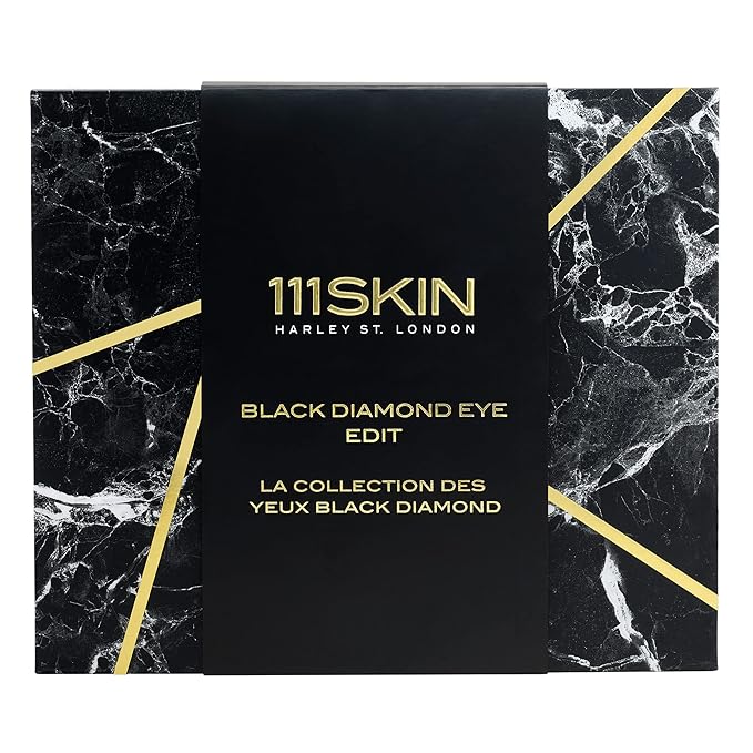 111SKIN Black Diamond Eye Edit| Gift Set of Celestial Black Diamond Eye Cream, Eye Masks and Contour Gel | Tighten & Lift Eye Area | Botox Alternative-VivaGrace Women
