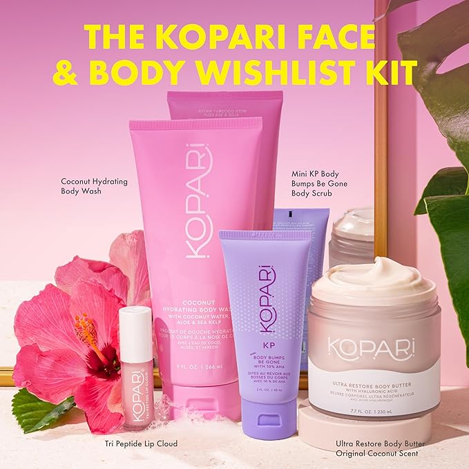 The Kopari Face & Body Wishlist Kit-VivaGrace Women