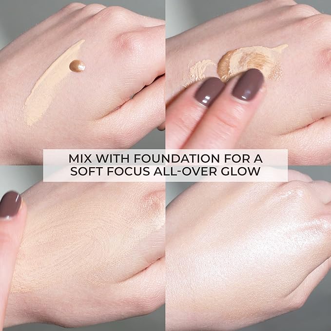 COVER FX Custom Enhancer Drops - Sunlight: Classic Gold Finish - 15mL - Radiant Glow - Liquid Highlighter-VivaGrace Women