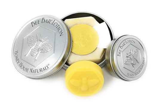 Bee Bar Honey House Naturals Duo – Natural – Small .6 ounce & Large 2 ounce (Natural)-VivaGrace Women