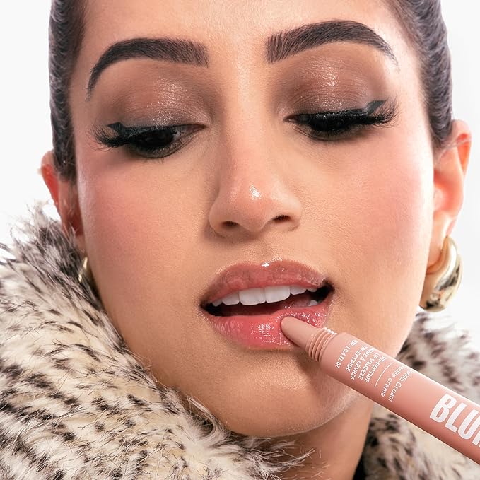 Blume Tri-Peptide Vanilla Lip Balm - Superbalm Lip Moisturizer with Shea Butter and Squalane to Deeply Hydrate & Heal Dry, Cracked Lips - Cruelty Free & Vegan Lip Plumper (0.4 Fl Oz)-VivaGrace Women