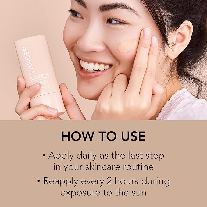 Lancer Skincare Sheer Fluid Sun Shield, Broad-Spectrum SPF 30 Sunscreen, 2 Fl Oz-VivaGrace Women