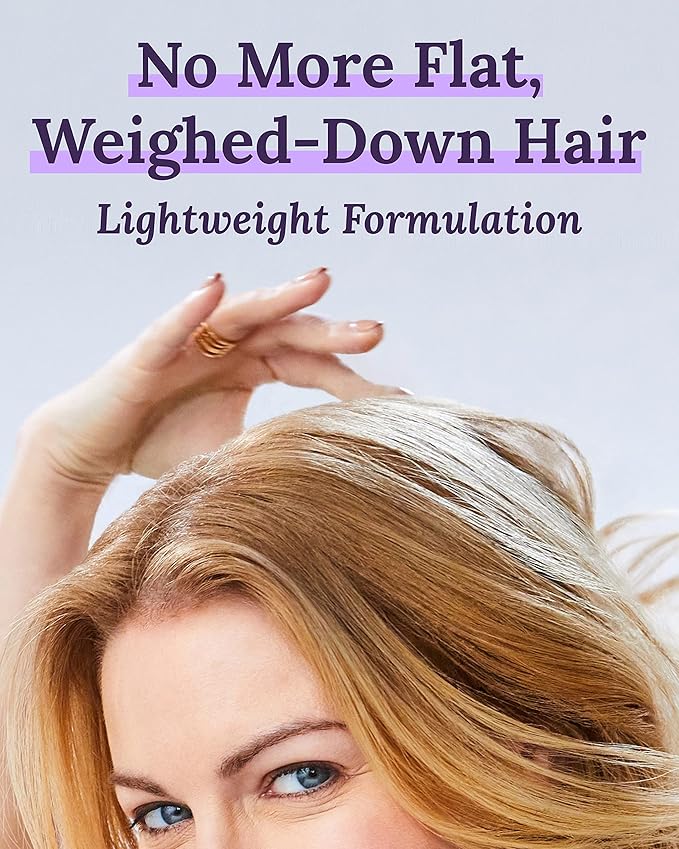 Keranique Volumizing Mousse for Women - Thickening and Styling Anti-Frizz Foam for Fine, Straight, Wavy, and Curly Hair-VivaGrace Women