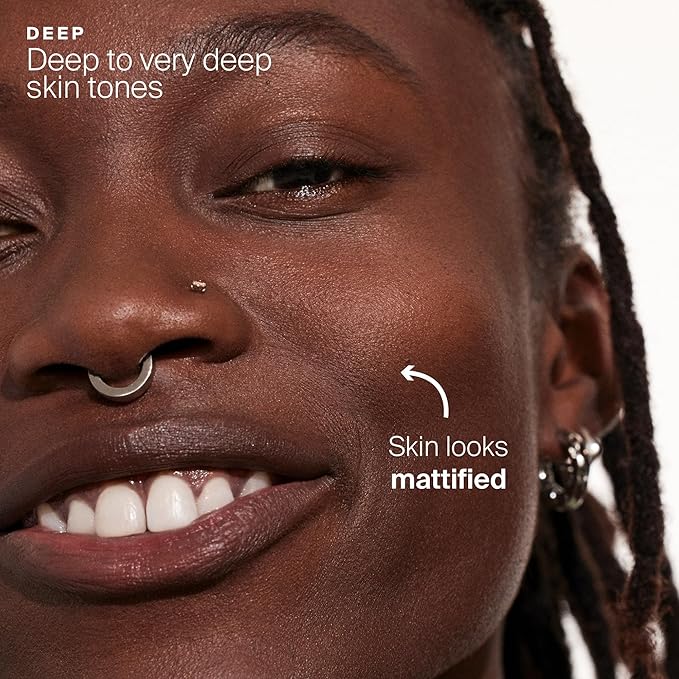 Supergoop! (Re) setting Mineral Powder, Deep - 0.15 oz - Makeup Setting Powder + Broad Spectrum SPF 35 PA+++ Sunscreen - With Ceramides, Olive Glycerides & Coated Silica Spheres-VivaGrace Women