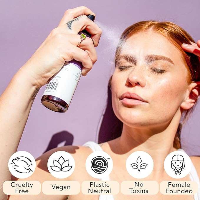 Bakuchiol Face Toner - USA Made with Natural & Organic Ingredients, Skin Toner for Oily and Acne Prone Skin, Spray Toner for Aging Skin, Smoothes Fine Lines & Wrinkles, Face Toner for Women Anti Aging-VivaGrace Women