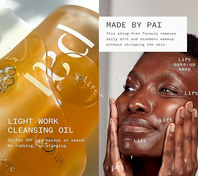 Pai Skincare London | DOUBLE CLEANSE - FROM LONDON WITH LOVE Beauty Gift Set. Organic Face Wash, Makeup Remover & Headband, Suitable for Sensitive Skin & All Skin Types. Made In London.-VivaGrace Women