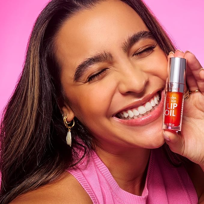 essence | Hydra Kiss Lip Oil | Vegan & Cruelty Free (02 | Honey, Honey!)-VivaGrace Women