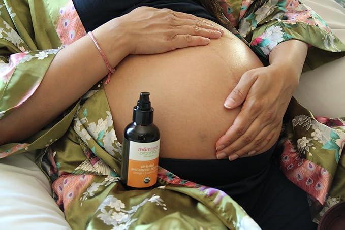 First Trimester Set – All Natural Skincare Pregnancy Gift Box – Anti-stretch mark Belly Oil, Rose Facial Mist, Youth Glow Face Serum, Lip Balm - Mambino Organics-VivaGrace Women