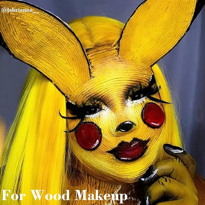 MEICOLY Light Flesh Liquid Latex with Sponge for Yarn Wood Makeup,Halloween Costume SFX Special Effects Makeup for Scar Burn Monster Zombie Cut Wound Skin Wrinkle,Latex Glue for Face and Body-VivaGrace Women