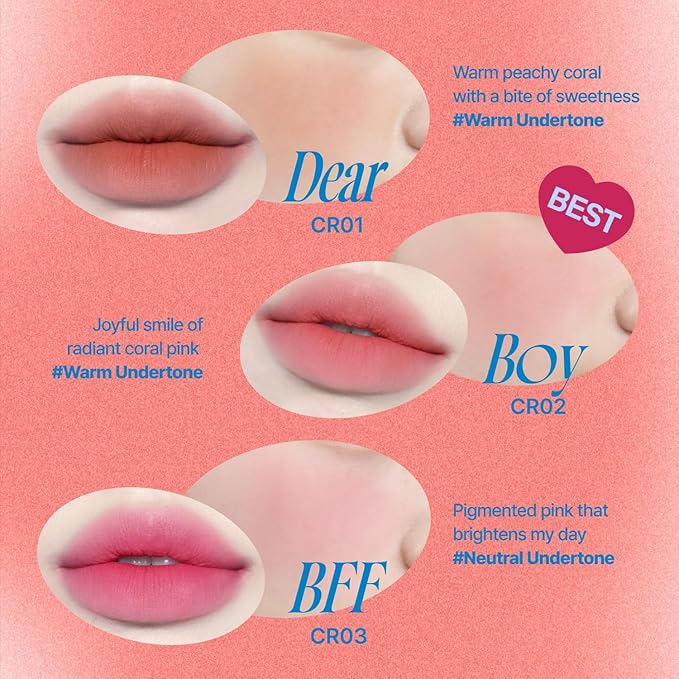 Lip&Cheek Blurry Pudding Pot | Bestie Moment - Girls | Makeup Blush, Buildable Lightweight, Multi-Use Soft Matte Finish | 5g-VivaGrace Women