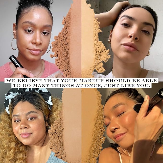 Alima Pure Matte Foundation Loose Mineral Powder Foundation Makeup, Loose Powder Makeup Oil Free Talc Free Powder, Natural Makeup Mineral Foundation Full Coverage Natural Foundation Powder .15 oz/4.5-VivaGrace Women