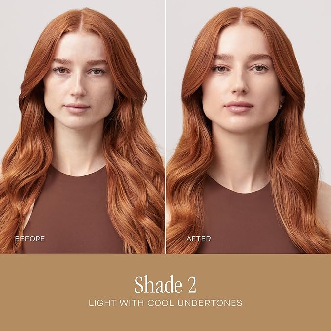 Summer Fridays Sheer Skin Tint - Skin Tint with Hyaluronic Acid - Helps Diminish Uneven Skin Tone - Sheer to Light Coverage - Shade 2 - Light with Cool Undertones (1 Fl Oz)-VivaGrace Women