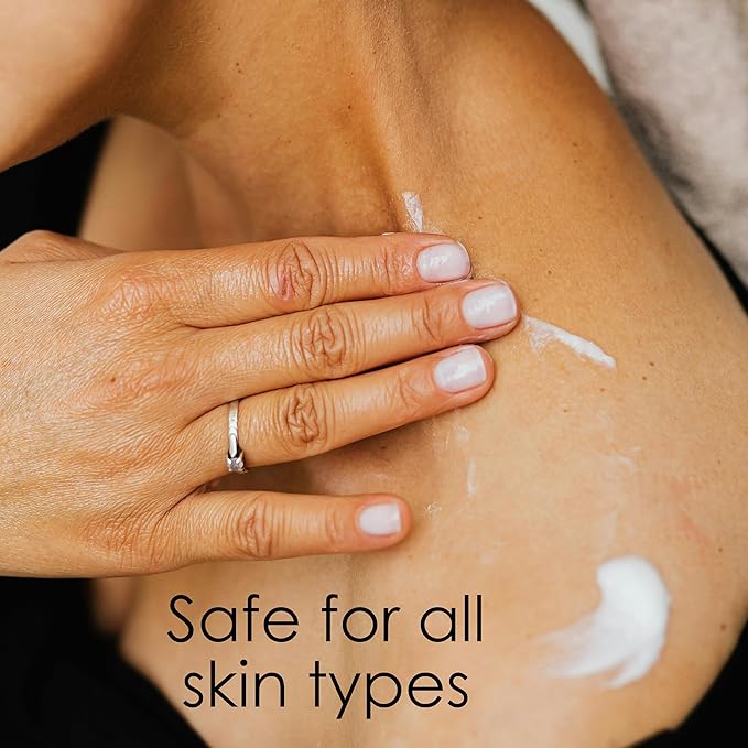 Unscented Body Butter for Dry Skin | with Raw Shea Butter and Jojoba Oil | Deep Moisturizer Safe for Sensitive Skin, Non Greasy, Fragrance Free | 8 oz-VivaGrace Women