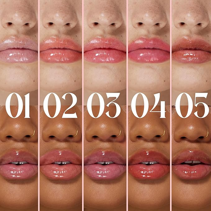 Lip Plumper Gloss Lip Job - Plumping Lip Gloss with Glossy Finish - Lip Pump Gloss with Hydrating & Smoothing Formula - 0.14 Fl Oz (Bloomgasm)-VivaGrace Women
