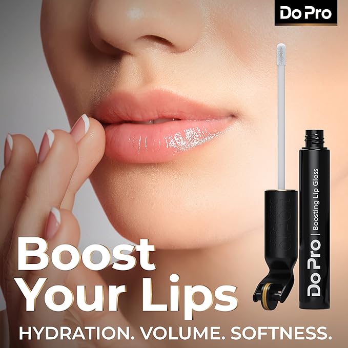 Intensive Lip Lift Stick Boost-In - Plumper Stick with Anti-Aging Stimulating Roller, Plumping Lip Stick with Hyaluronic Acid, Collagen, Vitamin C & E - Volumizing & Hydrating Lip Plumping Serum - 5ml-VivaGrace Women