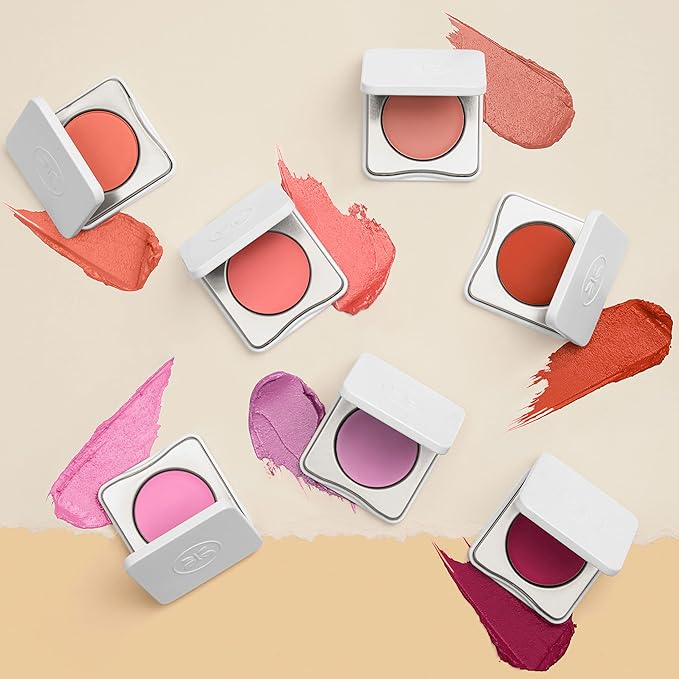 Honest Beauty 2-in-1 Creme Cheek Blush + Lip Color | EWG Verified, Vegan + Cruelty Free | Plum Berry, .1 oz