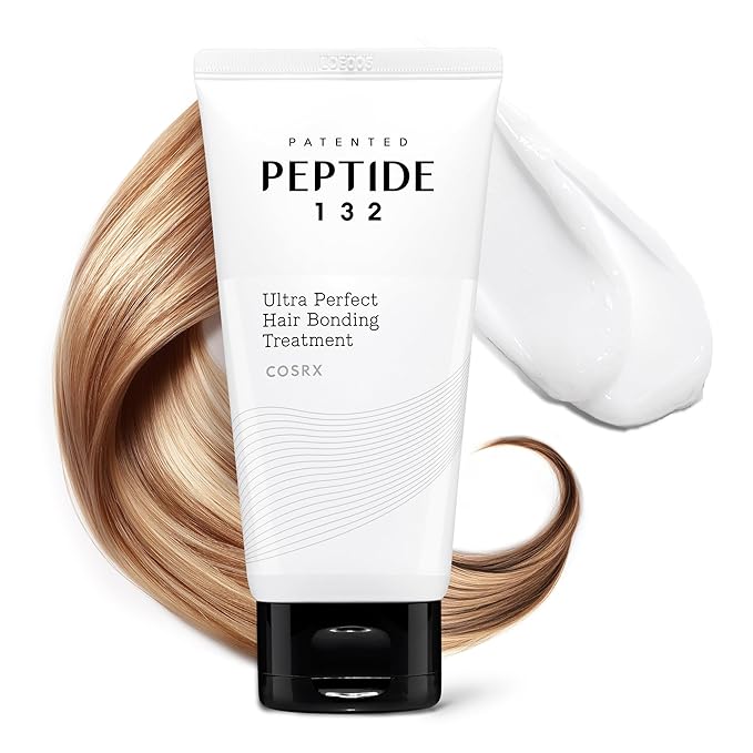 COSRX PEPTIDE 132 Hair Bond Repair Treatment - Deep Conditioner Hair Mask for Damaged, Dry Hair, Repairs Breakage & Split Ends with Collagen & Hyaluronic Acid, For All Hair Types – 4.05 fl oz-VivaGrace Women