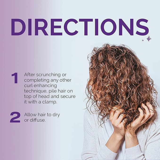 Curl Keeper Claw Clips for Thick & Thin Hair, Roller Jaw Clamps (12-Pack) - Wide Teeth Medium Hair Clips for Women Supports & Creates Volume - Hair Styling Accessories are Lightweight & Easy to Clean-VivaGrace Women