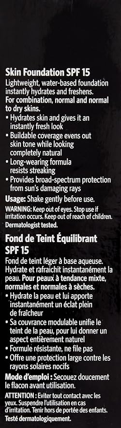 Bobbi Brown Skin Foundation SPF 15, No. 2.5 Warm Sand, 1 Ounce-VivaGrace Women