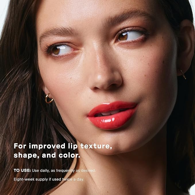 U Beauty The PLASMA Tinted Lip Compound - Anti-Aging & Anti-Wrinkle Lip Gloss, Hyaluronic Acid, Shea Butter & Peptides for Hydration & Plumping, Poppy - 15 mL-VivaGrace Women
